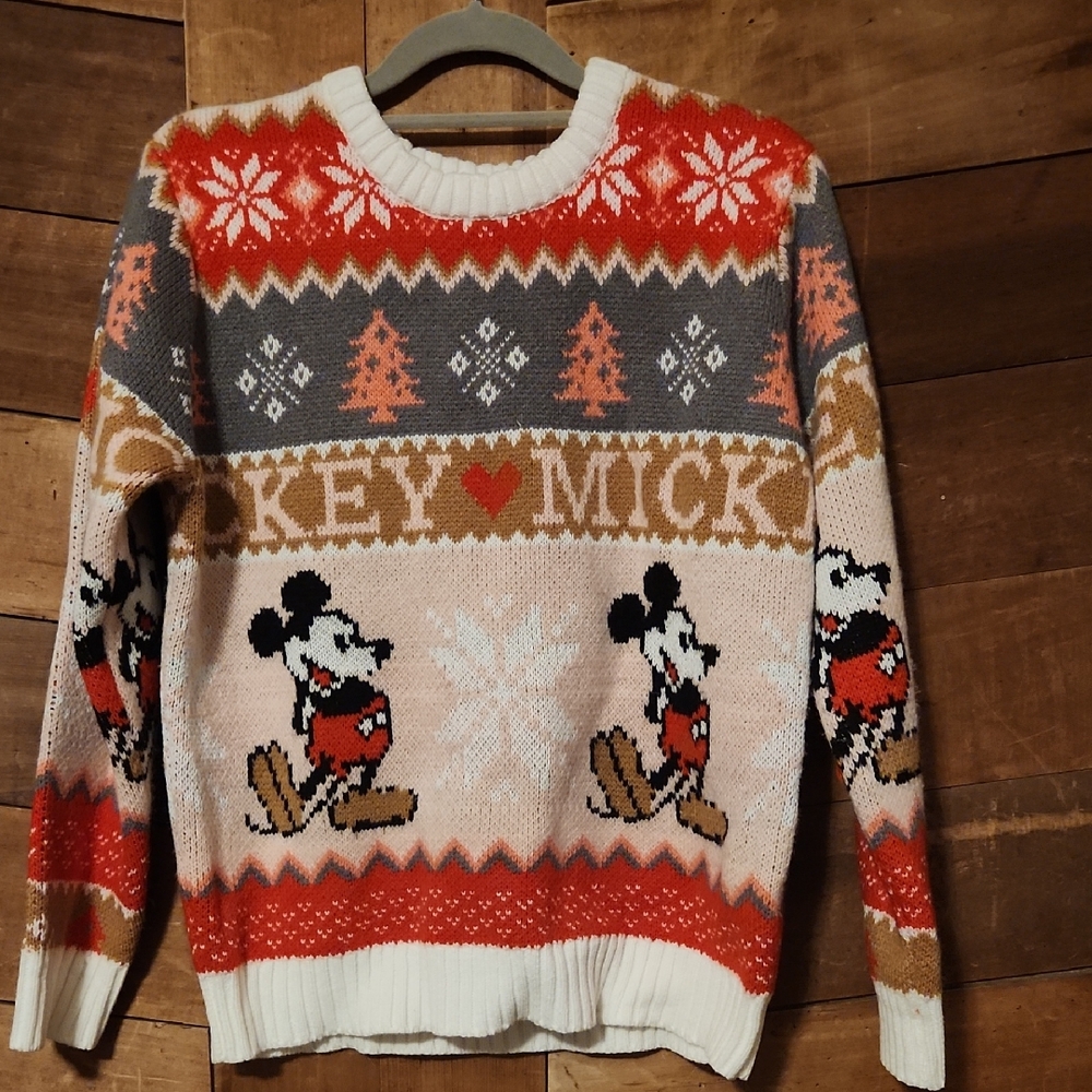 Disney Forever 21 Disney Mickey Mouse Christmas Sweater